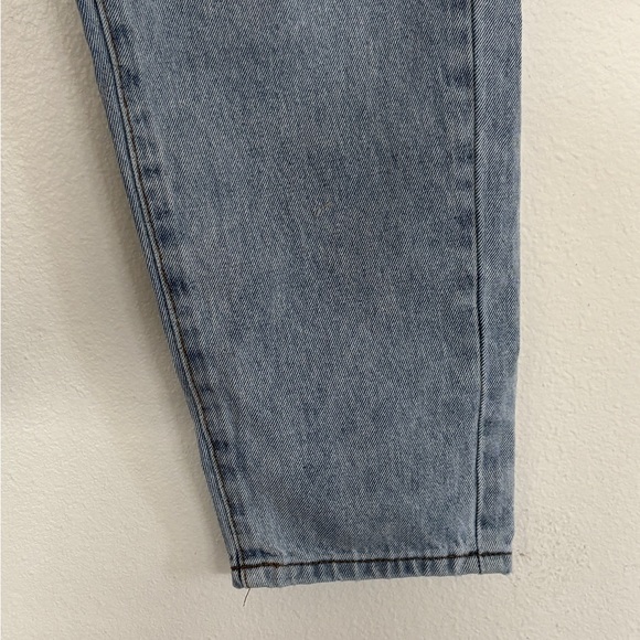 2/$20 SHEIN women’s petite M light blue wash denim straight leg - Picture 3 of 11